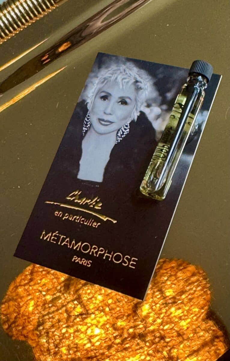 échantillon du parfum de Charlie MÉTAMORPHOSE